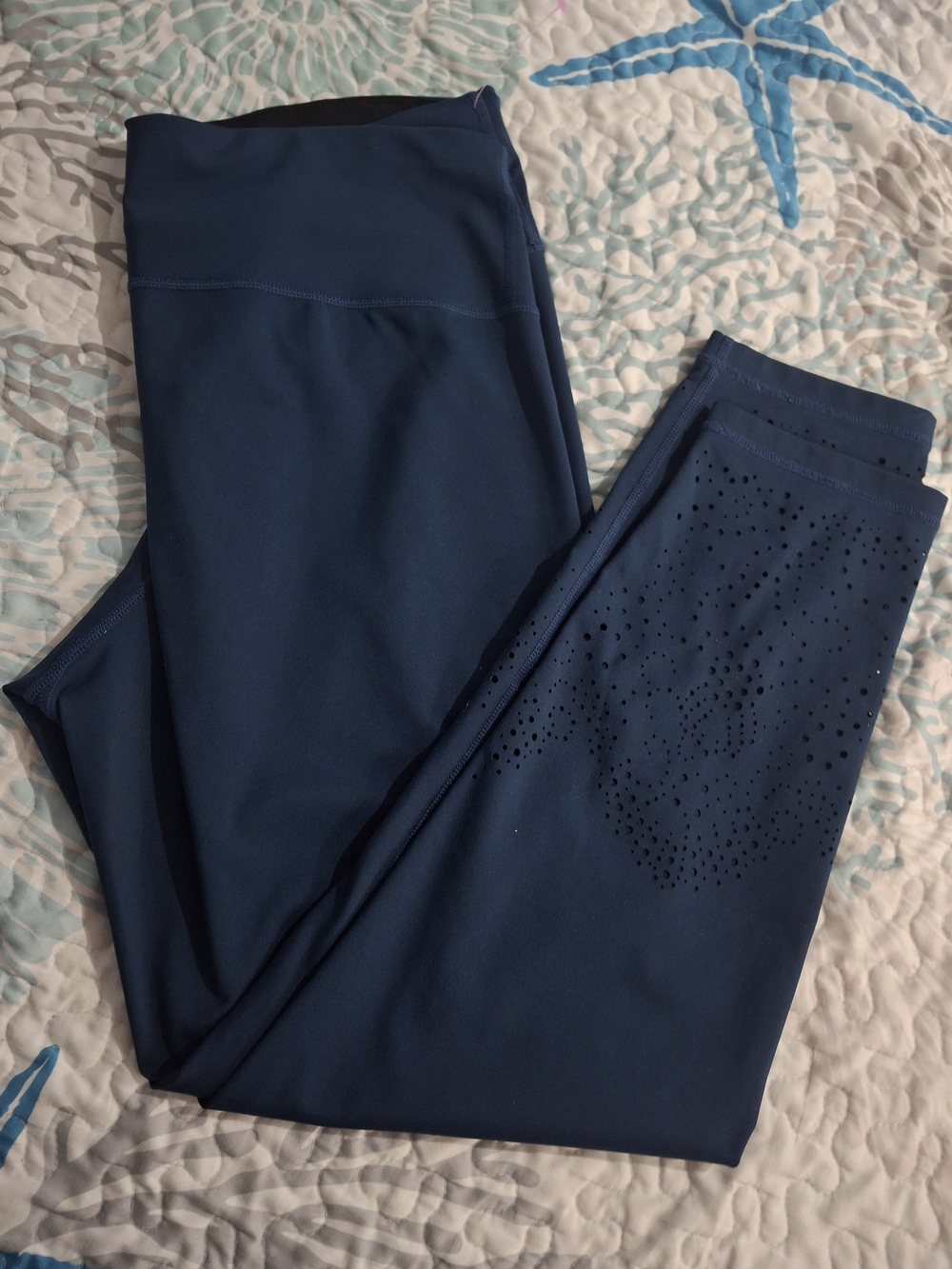 Women’s High-Waist Navy Active Leggings